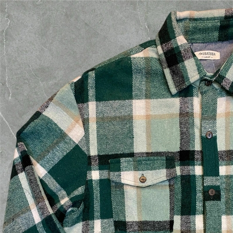 CAMISACO CEDRO VERDE CRUDO - comprar online