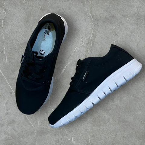 ZAPATILLA RECIFE MORAIRA LONA NEGRA - comprar online
