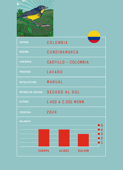 CAFÉ COLOMBIA CUNDINAMARCA - 250 G en internet