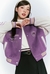 campera universitaria kuromi sanrio original