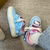 zapas celeste hello kitty - tienda online