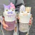 Imagen de BOTELLA MY MELODY Y KUROMI BLANCA
