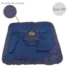 SAÍDA MATERNIDADE BODY MARINHO MENINO - comprar online