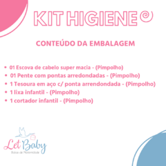 KIT MANICURE 5 PEÇAS ROSA - PIMPOLHO - comprar online