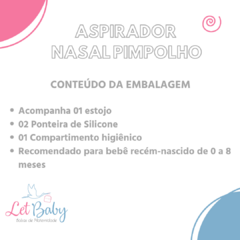 ASPIRADOR NASAL UNISSEX PIMPOLHO - comprar online
