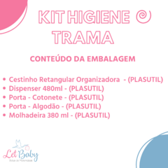 KIT HIGIENE TRAMA VÁRIAS CORES - comprar online