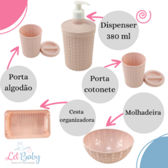 KIT HIGIENE TRAMA VÁRIAS CORES na internet