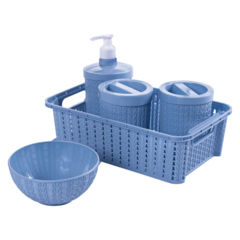 KIT HIGIENE TRAMA VÁRIAS CORES - Let Baby Bolsas De Maternidade