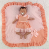 SAIDA MATERNIDADE VESTIDO SALMON MENINA