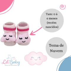 MEIA 3D BEBÊ PANTUFA PERSONAGENS MENINA - comprar online