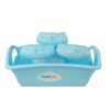 Kit Organizador + 3 Porta Objetos de Bebê Plastibaby