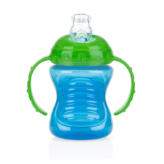 COPO DE TREINAMENTO COM ALÇA E SUPER BICO DE SILICONE 240ML