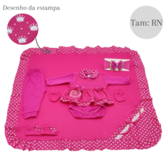 SAIDA MATERNIDADE FOFO VERMELHA MENINA - Let Baby Bolsas De Maternidade