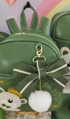 KIT BOLSA MATERNIDADE 5 PEÇAS URSO IMPERADOR VERDE MILITAR - Let Baby Bolsas De Maternidade
