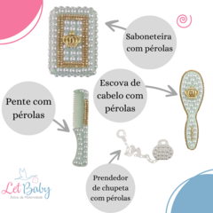 Imagem do KIT BANHO PEROLADO MENINO