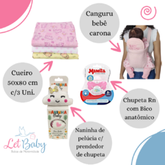 KIT ENXOVAL ESSENCIAL MENINA na internet