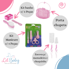 KIT ENXOVAL ESSENCIAL MENINA - Let Baby Bolsas De Maternidade