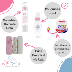 KIT ENXOVAL ESSENCIAL MENINA - loja online