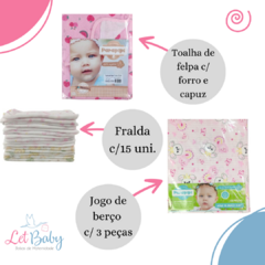 KIT ENXOVAL ESSENCIAL MENINA