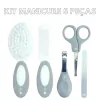 KIT MANICURE 5 PEÇAS NEUTRO - PIMPOLHO