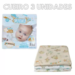 CUEIRO 50CM X 80CM COM 3 UNIDADES UNISSEX