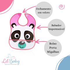 BABADOR IMPERMEÁVEL COM PORTA MIGALHAS MENINA na internet