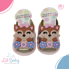 KIT SANDÁLIA BABY MENINA COM 3 PARES - loja online