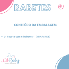 KIT BABETE COM 6 UNIDADES MENINO - comprar online