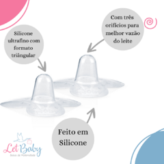 PROTETOR DE MAMILO SILICONE ULTRA FINO NÚBY - comprar online