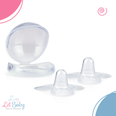 PROTETOR DE MAMILO SILICONE ULTRA FINO NÚBY - Let Baby Bolsas De Maternidade