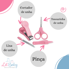 KIT MANICURE INFANTIL ADOLETA ROSA na internet