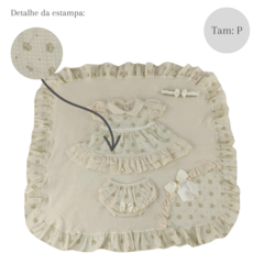 SAIDA MATERNIDADE VESTIDO PÉROLA MENINA - comprar online