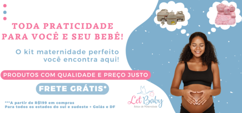 Imagem do banner rotativo Let Baby Bolsas De Maternidade
