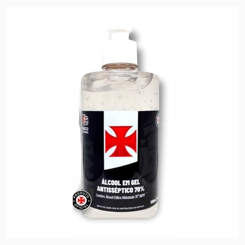 Alcool em Gel 70% 500ml Oficial do Vasco