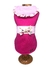 CAPINHA MOLETOM ELEGANCE DUPLA GOLA PELUDINHA ROSA/ PINK