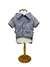 Camisa Para Pets Xadrez Vichy Azul na internet
