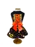 Vestido Para Pets Fantasia Estampa Boo Halloween