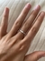 Anillo con cubics - Plata 925