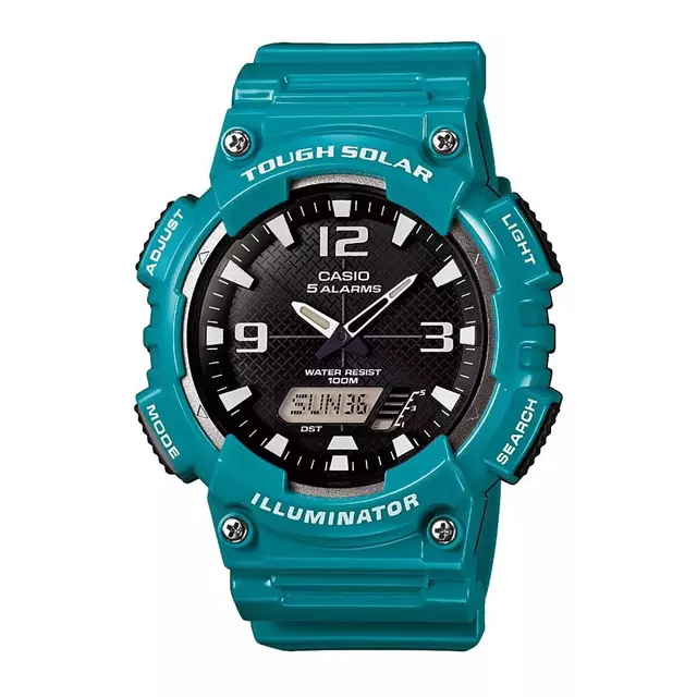 Reloj Casio de hombre con malla de silicona. — imagen 2
