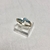 Anillo Cosmos - Plata y oro con cubics. Varios colores disponibles.