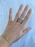 Anillo de plata y oro - comprar online