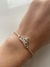 Pulsera Crown - Plata y oro - Zafiro joyería y relojería 