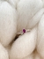 Anillo oval fucsia - Plata 925