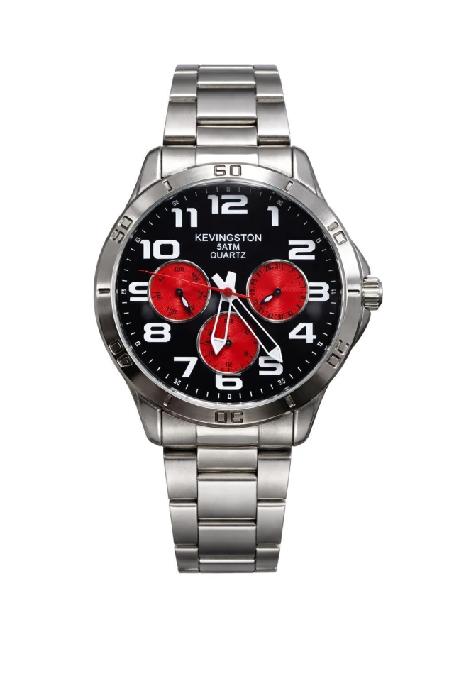 Reloj Kevingston con malla de metal