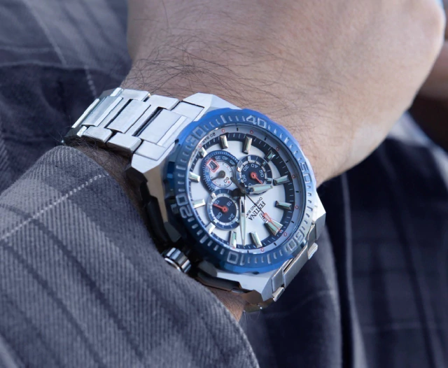 Reloj Festina de hombre con malla de acero. Con cronógrafo. chrono bike — imagen 2