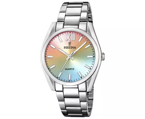 Reloj Festina de dama malla de acero