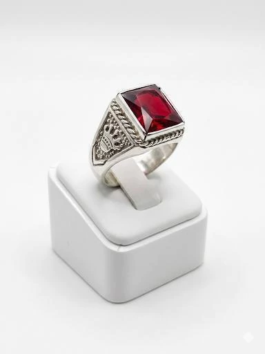 Sello para hombre con piedra - Plata 925