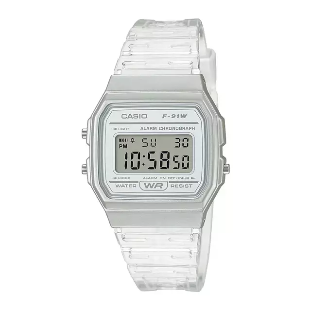 Reloj Casio unisex con malla de silicona
