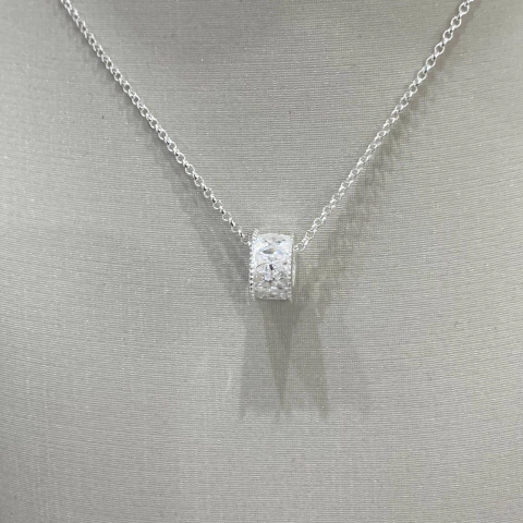 Cadena y dije Plata 925 cubics - comprar online