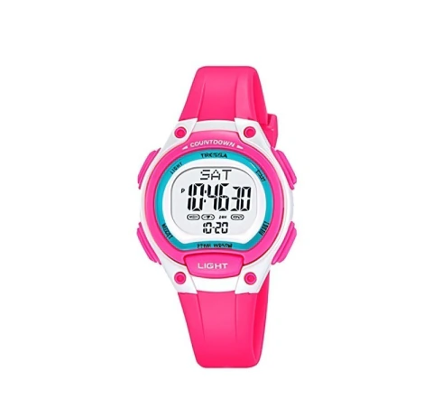 Reloj Tressa digital con malla de silicona - Moana